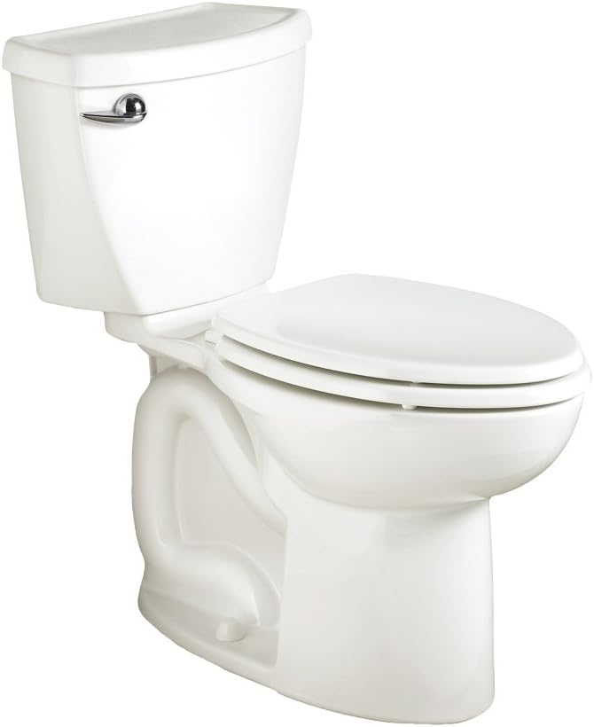 American Standard 270CA001.020 Cadet 3 Elongated Two-Piece Toilet with 12-Inch Rough-In, White