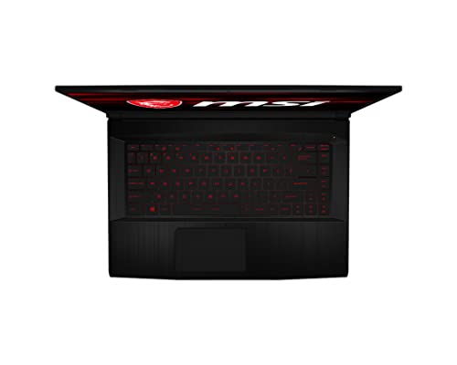 MSI 2023 GF63 Thin 15.6" 144Hz FHD IPS Gaming Laptop 10-Core Intel i7-12650H NVIDIA RTX4050 6GB GDDR6 32GB DDR4 1TB NVMe SSD HDMI WiFi AX RJ45 USB-C w/DP Backlit Keyboard Windows 10 Pro w/RE USB