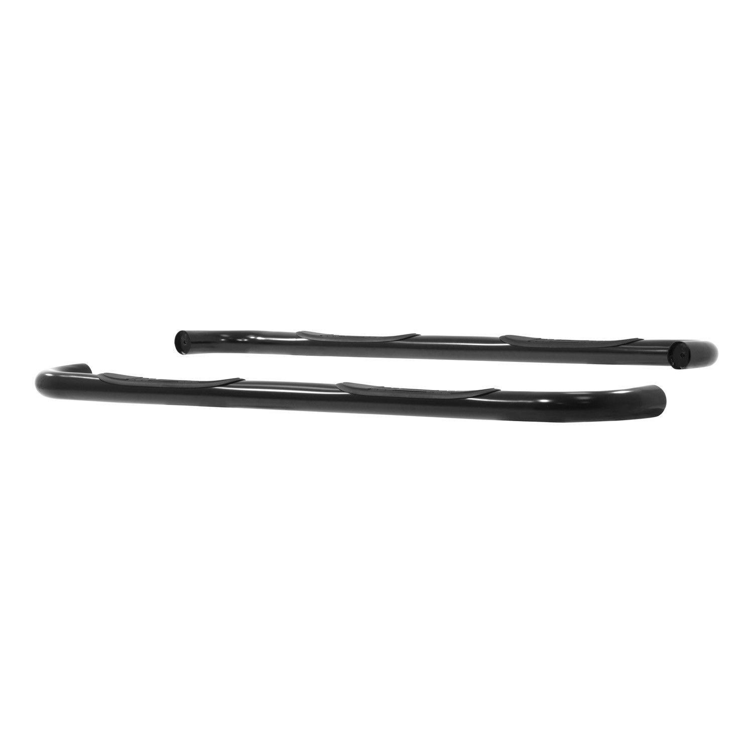 Aries 3-Inch Round Side Bars - Black 204009