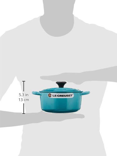 Le Creuset Enameled Cast Iron Signature Round Dutch Oven, 2 qt., Cerise