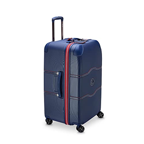 DELSEY PARIS Chatelet Air 2.0 Hardside Luggage with Spinner Wheels, Angora, Checked-Large 28 Inch