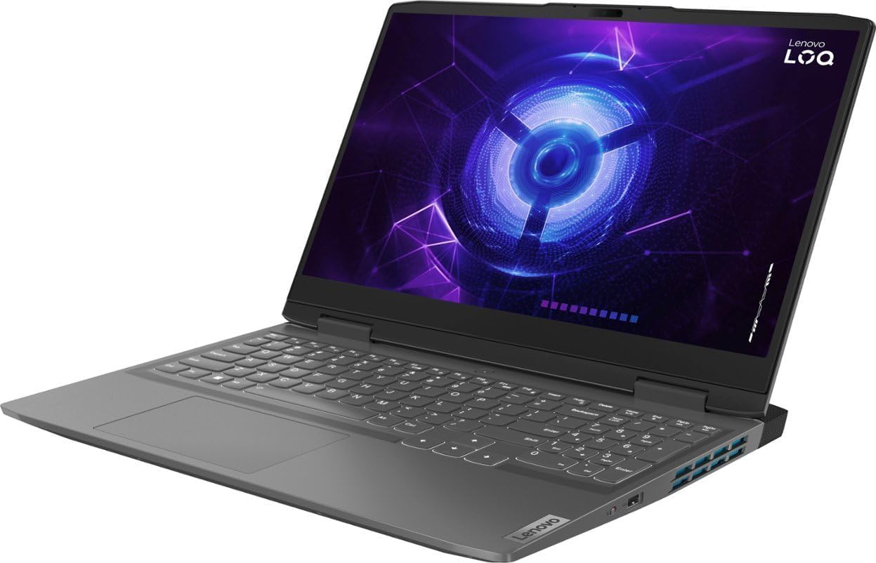 Lenovo LOQ 15.6"" 144Hz FHD Gaming Laptop | 13th Generation Core i5-13420H | 32GB RAM DDR5 | 1024GB SSD | NVIDIA GeForce RTX 3050 | Backlit | Windows 11 Home | Bundle with USB 3.0 Hub, Grey