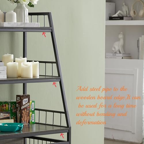 Furniture Style Dog Crate for Small/Medium Dog, Heavy Duty Anti-Chew Dog Kennel Furniture with 3 Doors, Wooden Decorative Indoor Basic Dog Cage with 3-Layer Storage Shelves