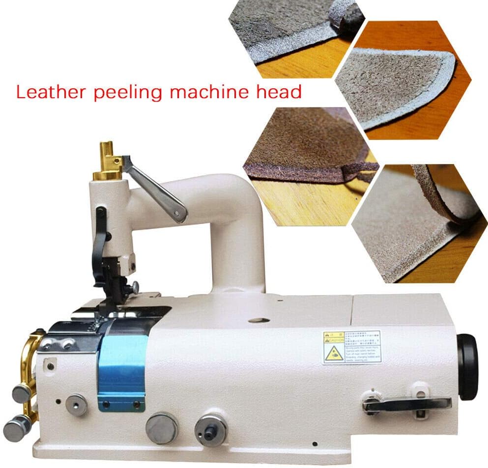 Leather Paring Machine SM-801 Manual Leather Skiver Skiving Machine DIY Leather Shovel Skin Cutter Splitter Skiver Thin Machine Leather Tools