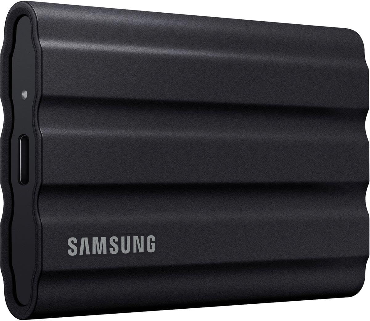 SAMSUNG T7 Shield 4TB USB 3.2 Gen 2 Type-C Portable External SSD with HD-2 Drive Case (Black, 2, TB)