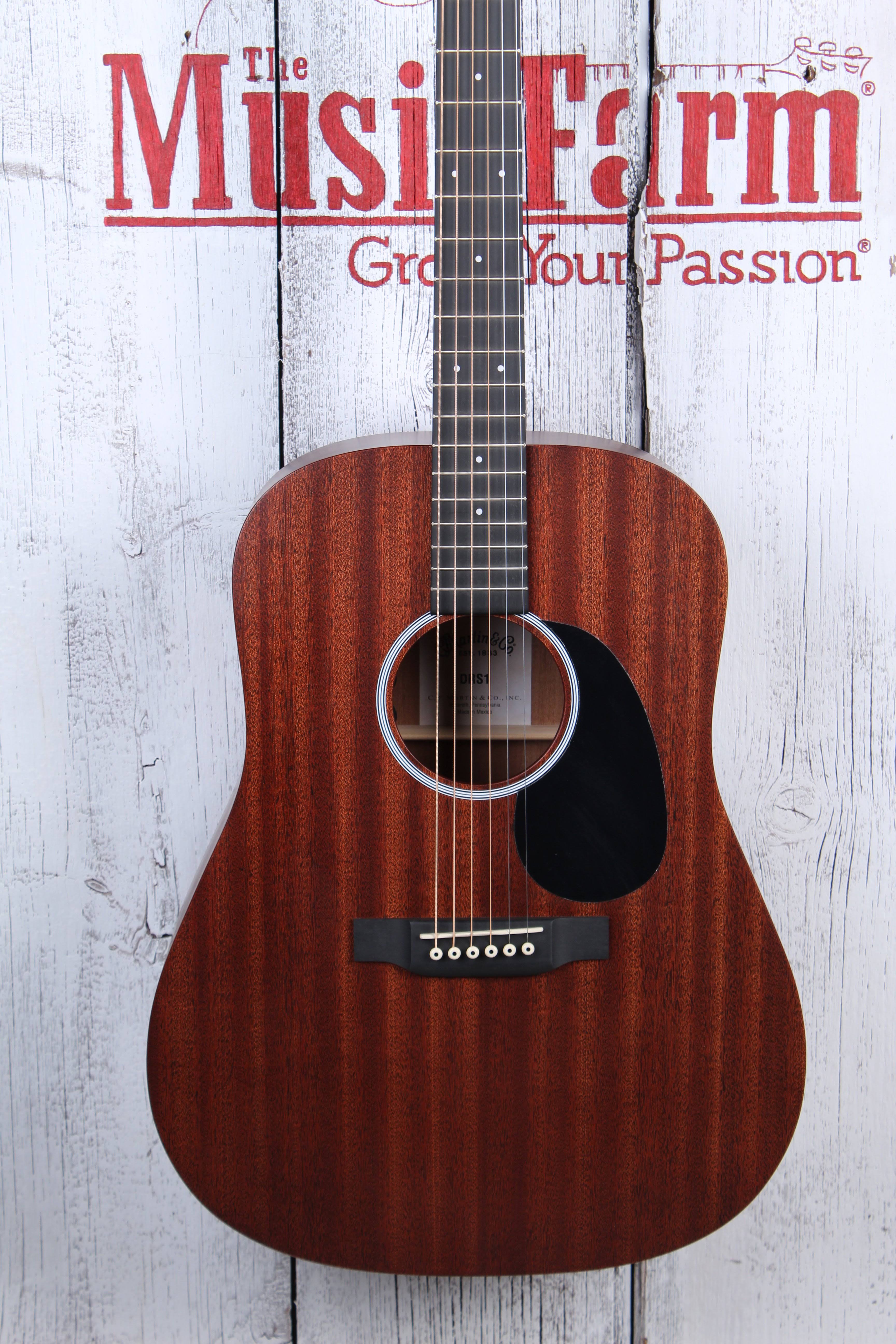 Martin DRS1 Acoustic-Electric Guitar with Hard Case - Natural