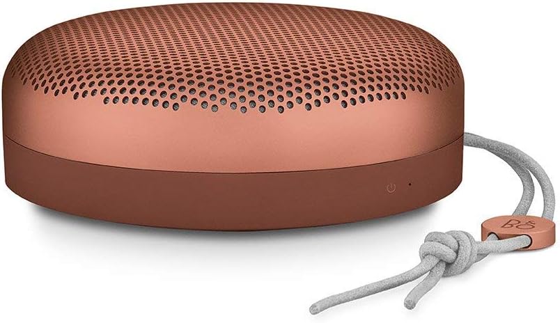 Bang & Olufsen Beoplay A1 Portable Bluetooth Speaker with Microphone - (Tangerine)(Renewed)