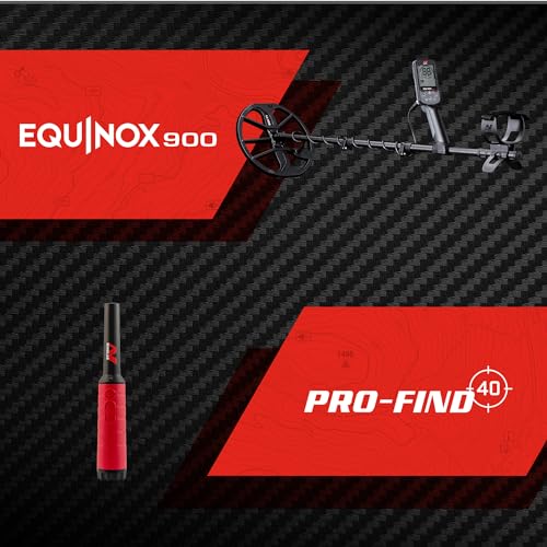 MINELAB Metal Detector Bundle for Adults with Equinox 800 and EQX 15 Coil