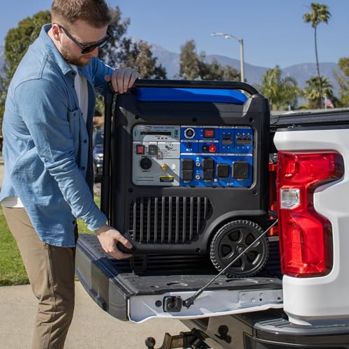 DuroMax XP9500iH 9,500-Watt 459cc Dual Fuel Digital Inverter Hybrid Portable Generator