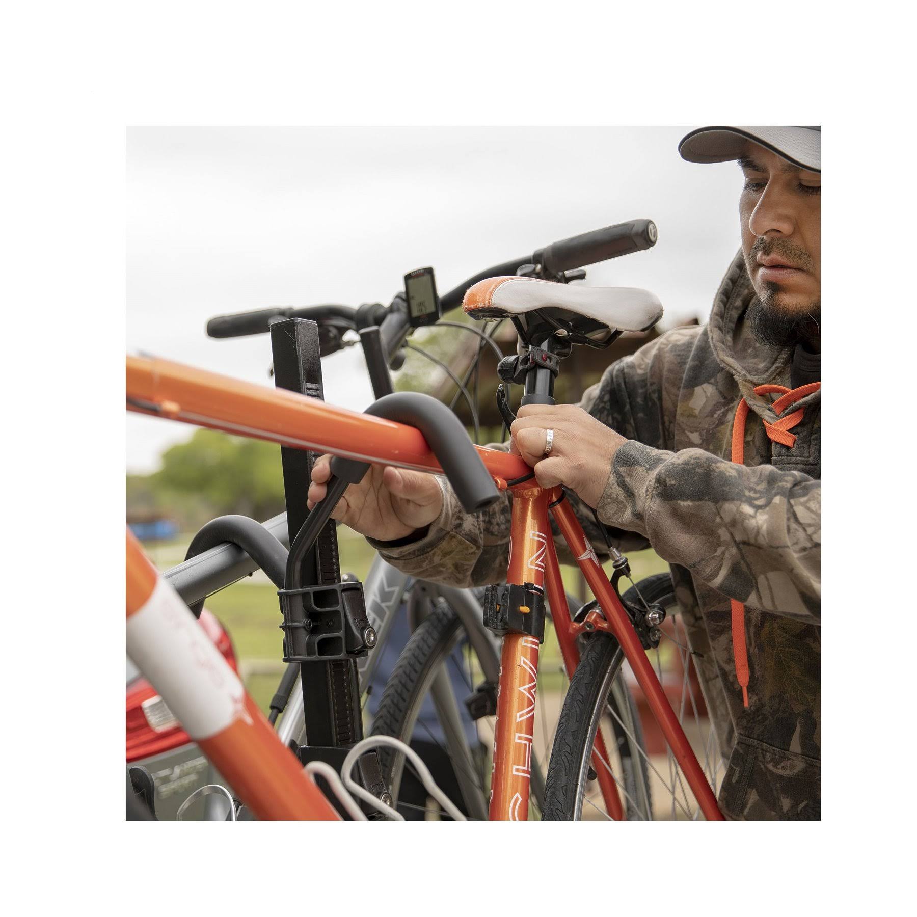 Curt 18087 Tray-Style Hitch-Mounted Bike Rack