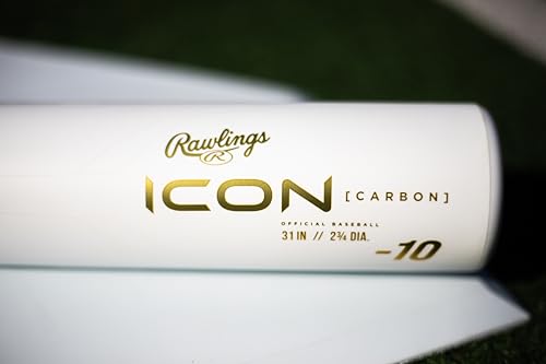 Rawlings | 2024 | ICON Baseball Bat | USSSA | -5 / -8 / -10 Drop | 2 3/4" Barrel | 2 Pc. Composite