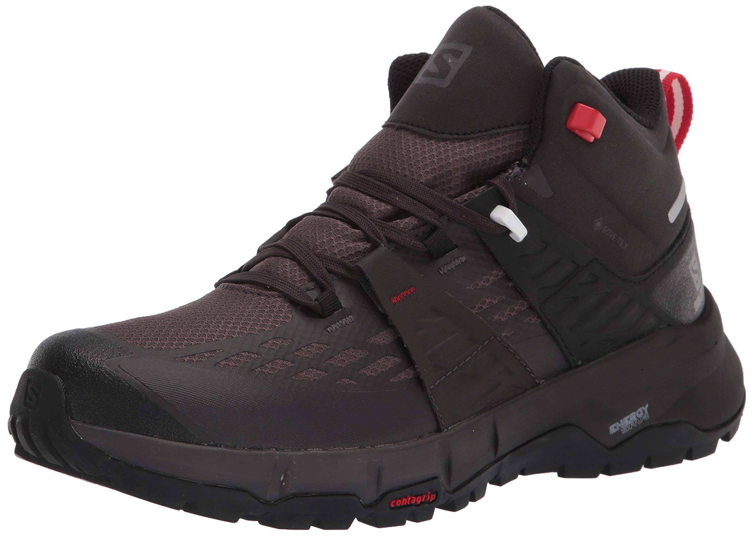 Salomon Men&s Odyssey Mid GTX-Size 12 Medium Black/Shale