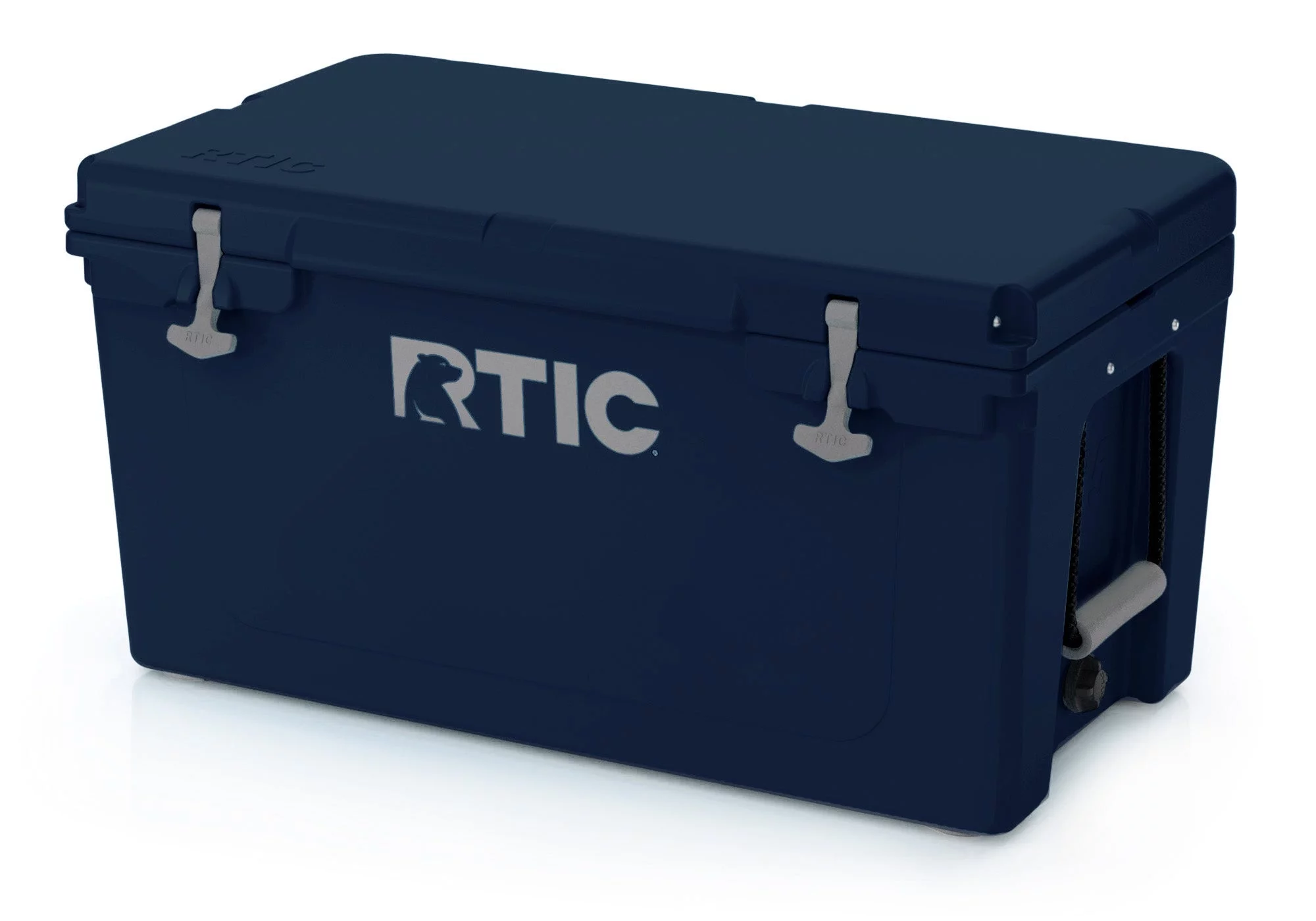 RTIC 65 QT Ultra-Tough Cooler, Insulated Portable Ice Chest for Beach, Drink, Beverage, Camping, Picnic, Fishing, Boat, Barbecue, Navy