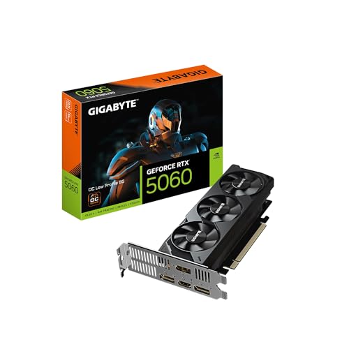 GIGABYTE GeForce RTX 5060 Gaming OC 8G Graphics Card, 8GB 128-bit GDDR7, PCIe 5.0, WINDFORCE Cooling System, GV-N5060GAMING OC-8GD Video Card