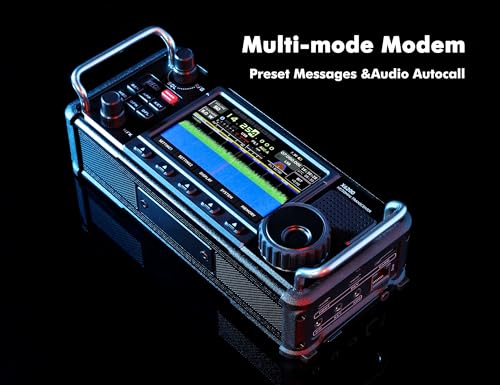 Xiegu X6200 HF Transceiver DRFS HF/50MHz Full Mode WFM/Airband Reception Auto Antenna Tuner
