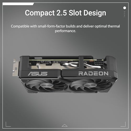 ASUS Prime Radeon™ RX 9070 XT OC Edition Graphics Card (PCIe 5.0, HDMI/DP 2.1, 2.5-Slot Design, axial-tech Fans, Dual Ball Fan Bearings, Dual BIOS, GPU Guard)