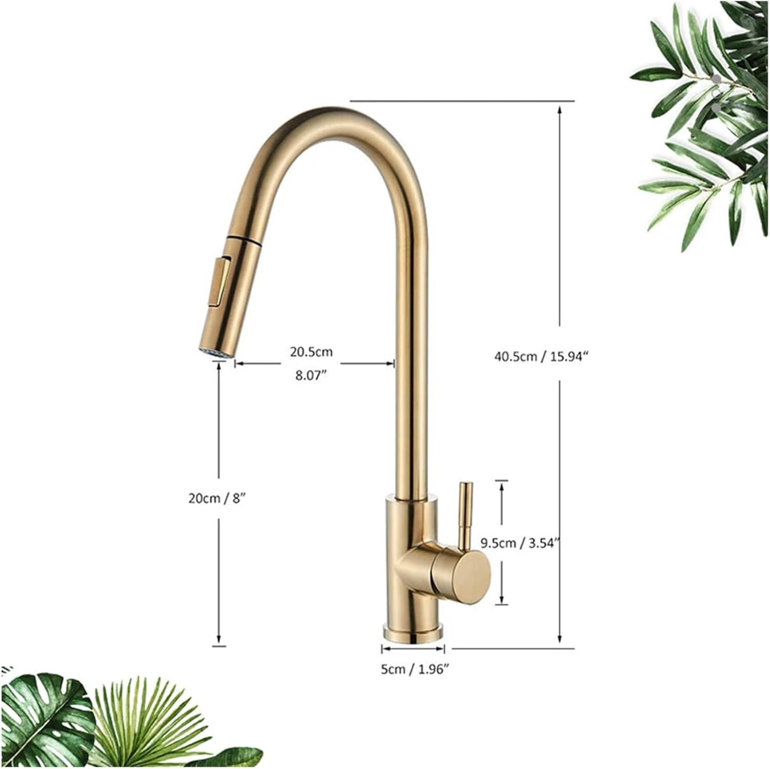 Smart Touch Kitchen Faucet Sensor Sink Faucet Pull Out 360 Degree Swivel Hot & Cold Water Mixer Faucet Sensor Touch Kitchen Crane,Sink Faucet