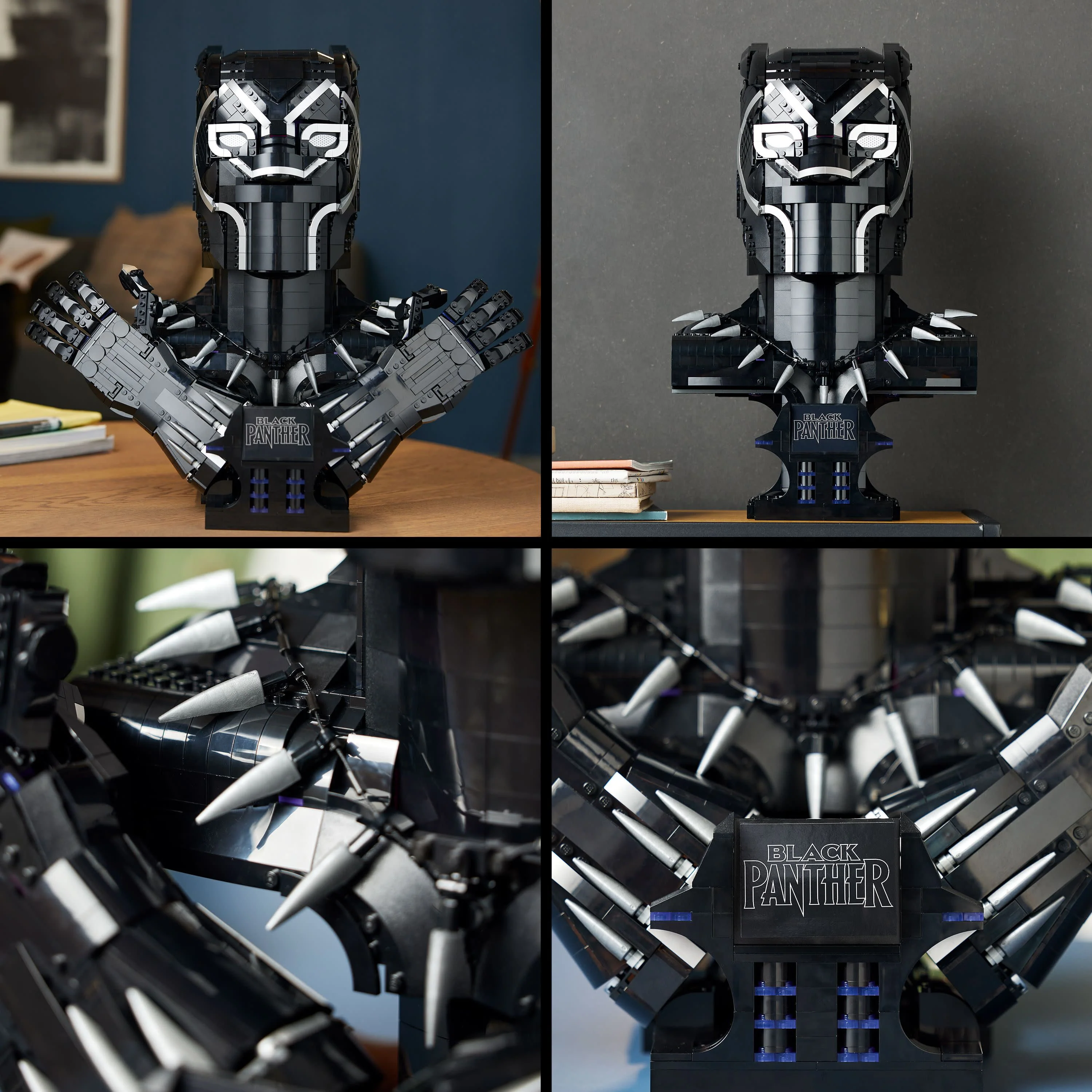 LEGO Marvel Black Panther, King T'Challa Model Building Kit 76215 Wakanda Forever Memorabilia