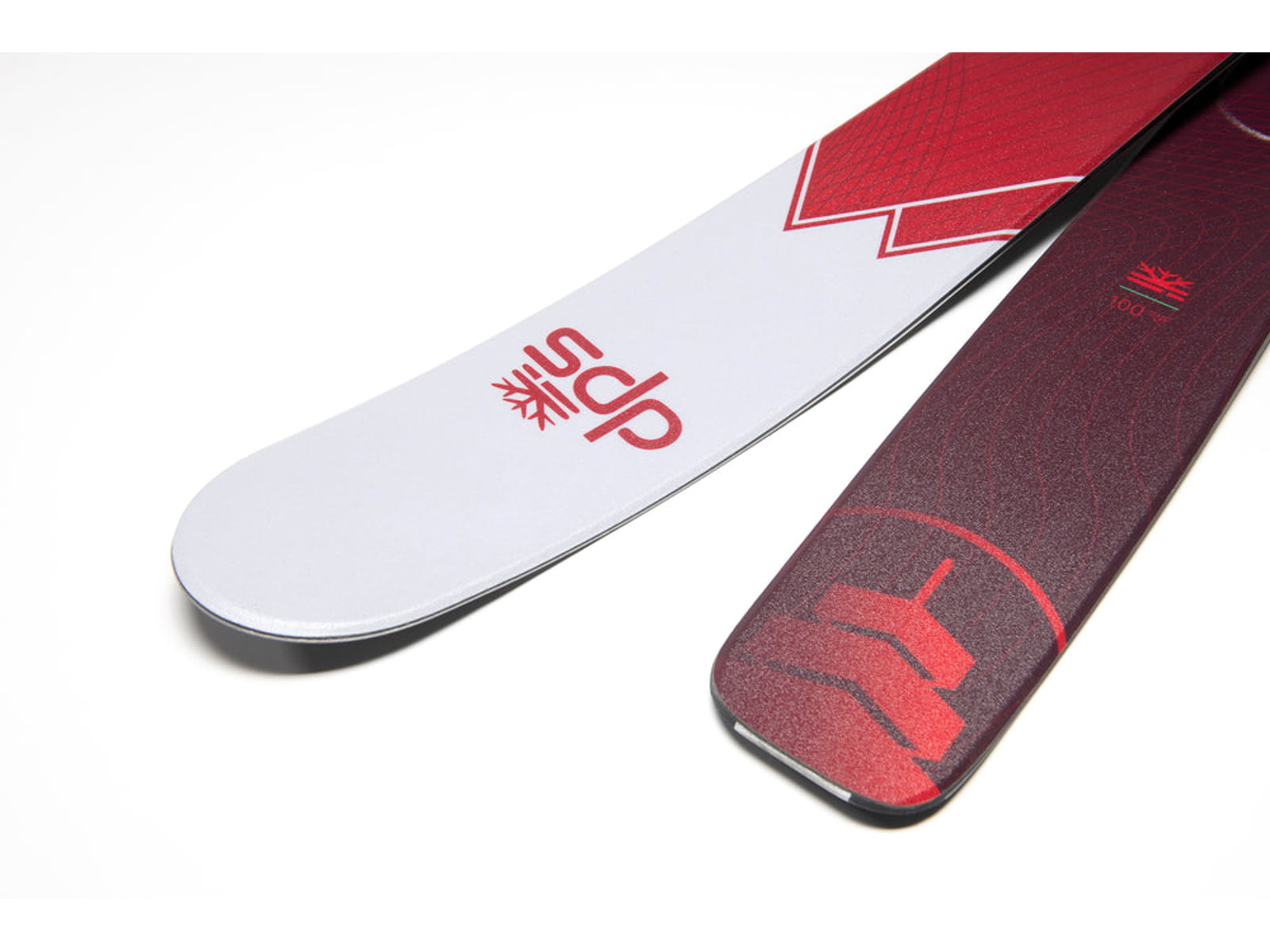 DPS 100RP Pagoda Tour Skis, Deep Red, 171cm