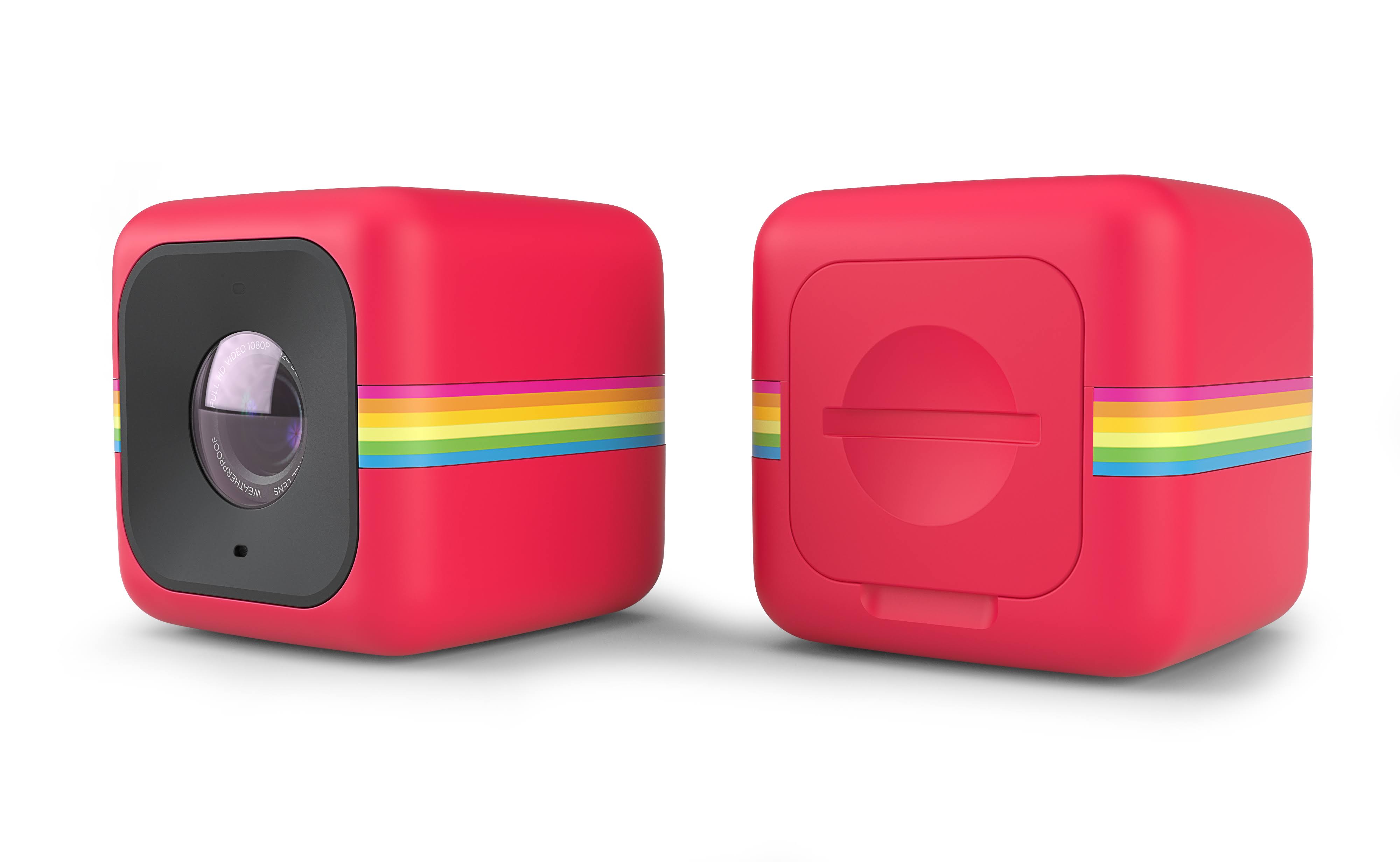 Polaroid Cube+ HD Lifestyle Action Camera - Red