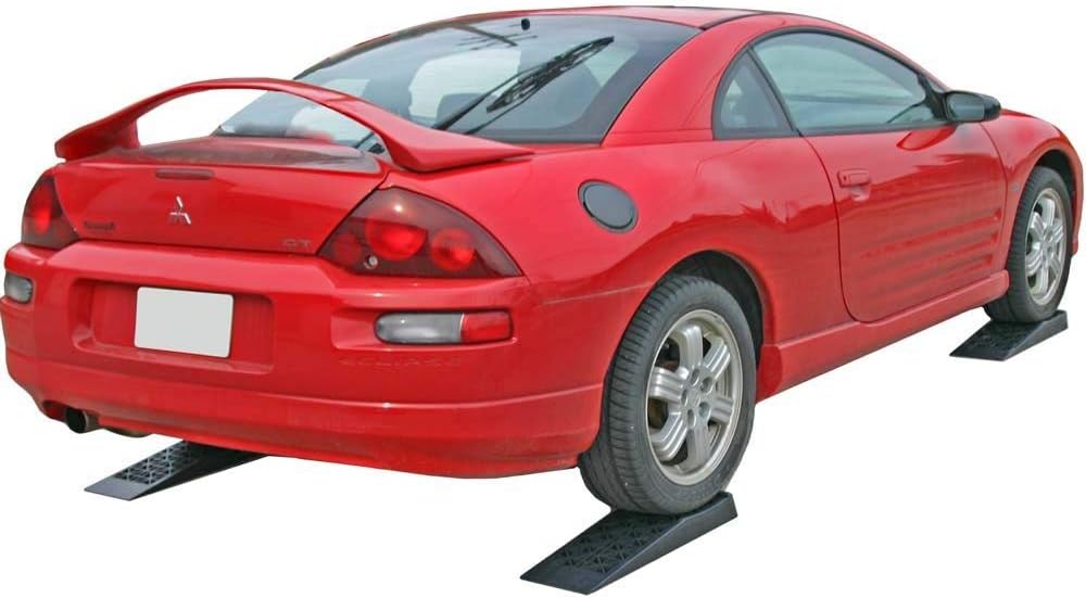Discount Ramps Low Profile Plastic Car Service Ramps – 2 Pack Pack of 2