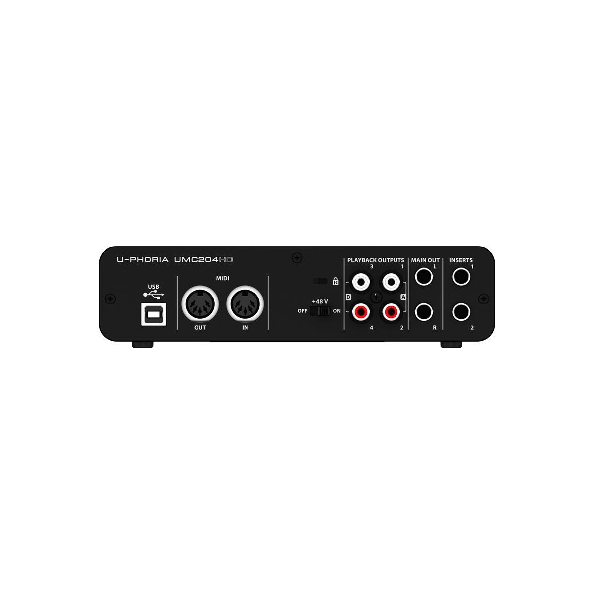 Behringer U-Phoria UMC204HD Audio Interface
