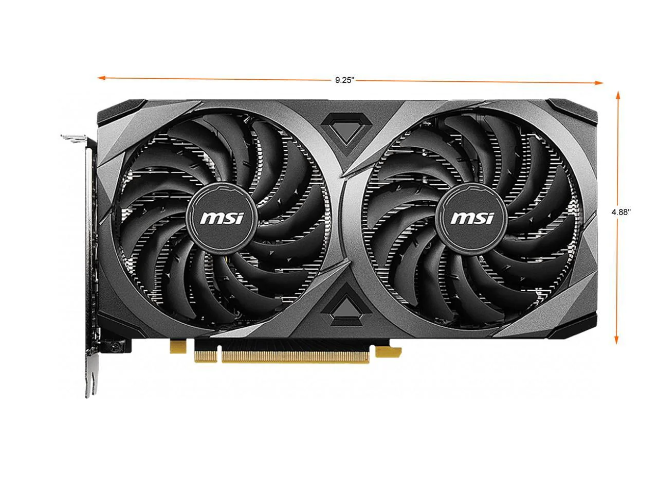 MSI NVIDIA GeForce RTX 3060 Graphic Card - 12 GB GDDR6 - 1.81 GHz Boost Clock - 192 bit Bus Width - PCI Express 4.0 - DisplayPort - HDMI
