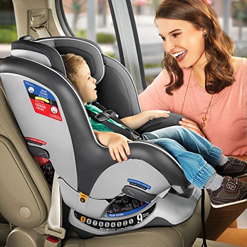 Chicco NextFit Max Zip Air | Convertible Car Seat| Rear-Facing Seat for Infants 12-40 lbs. | Forward-Facing Toddler Car Seat 25-65 lbs. | Baby Travel Gear