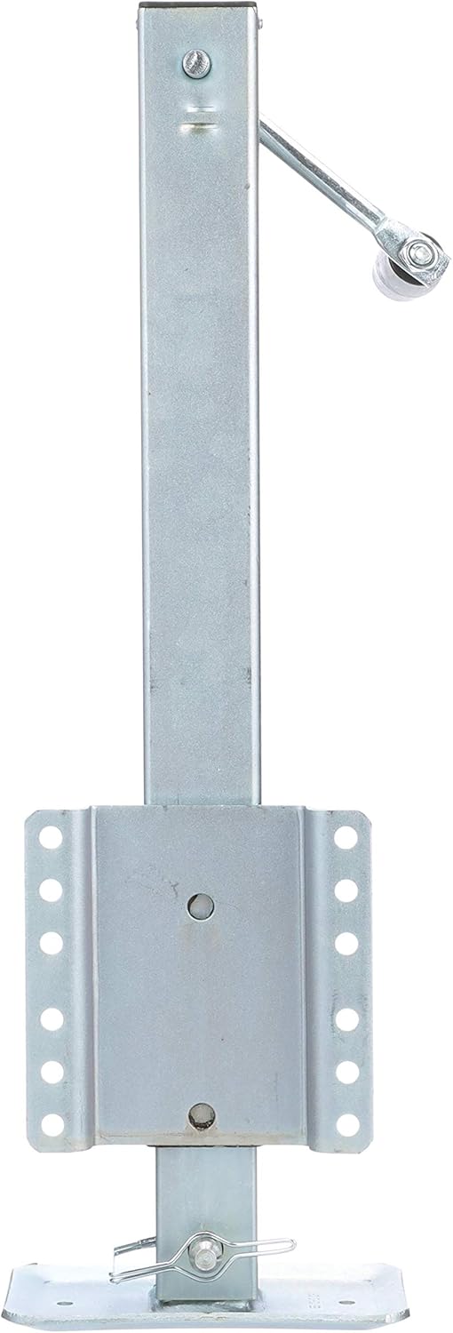 Seachoice 52051 Drop Leg Trailer Jack, Heavy Duty, Fixed Mount Jack with Drop Leg, 28.6 Inches of Lift, 2,500-Pound Max Load