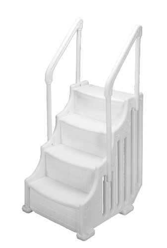 Simple Step Resin 30 in. Pool Step for Above Ground Pools