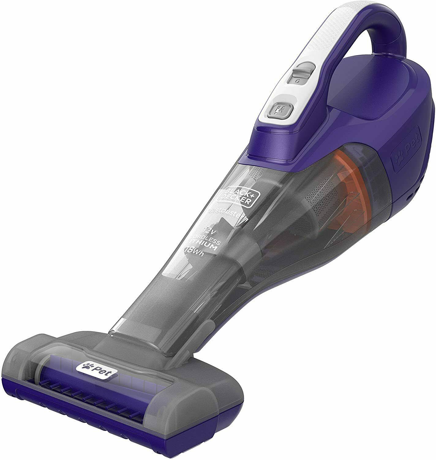 Black+decker DVB315JP-QW Vacuum Cleaner Hand Without Cable Special Pet Cyclone