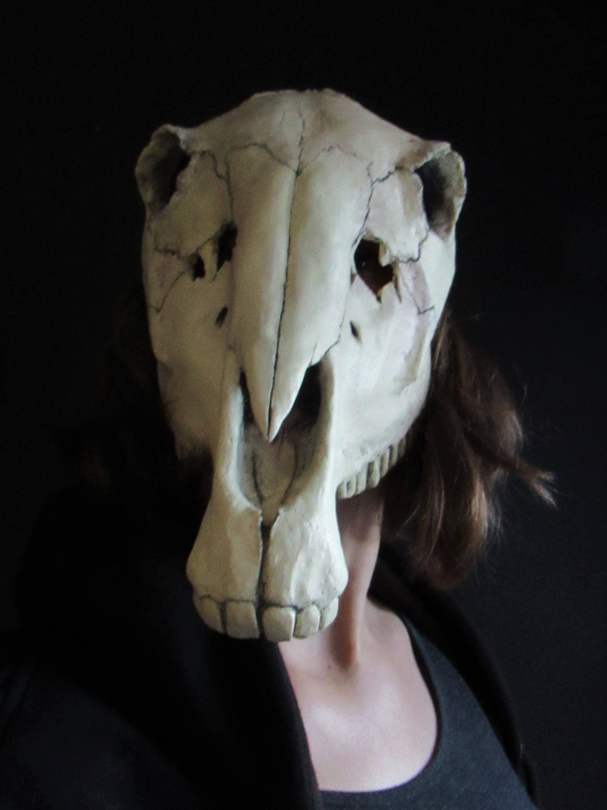 Horse Skull Mask Shaman Animal Cosplay Accessories