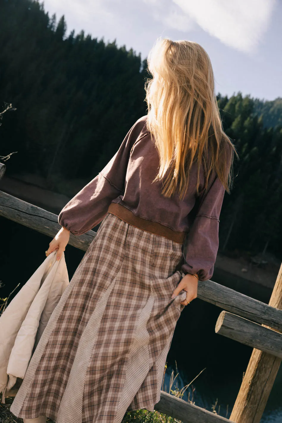 Tully Pleated Maxi Skirt - FINAL SALE