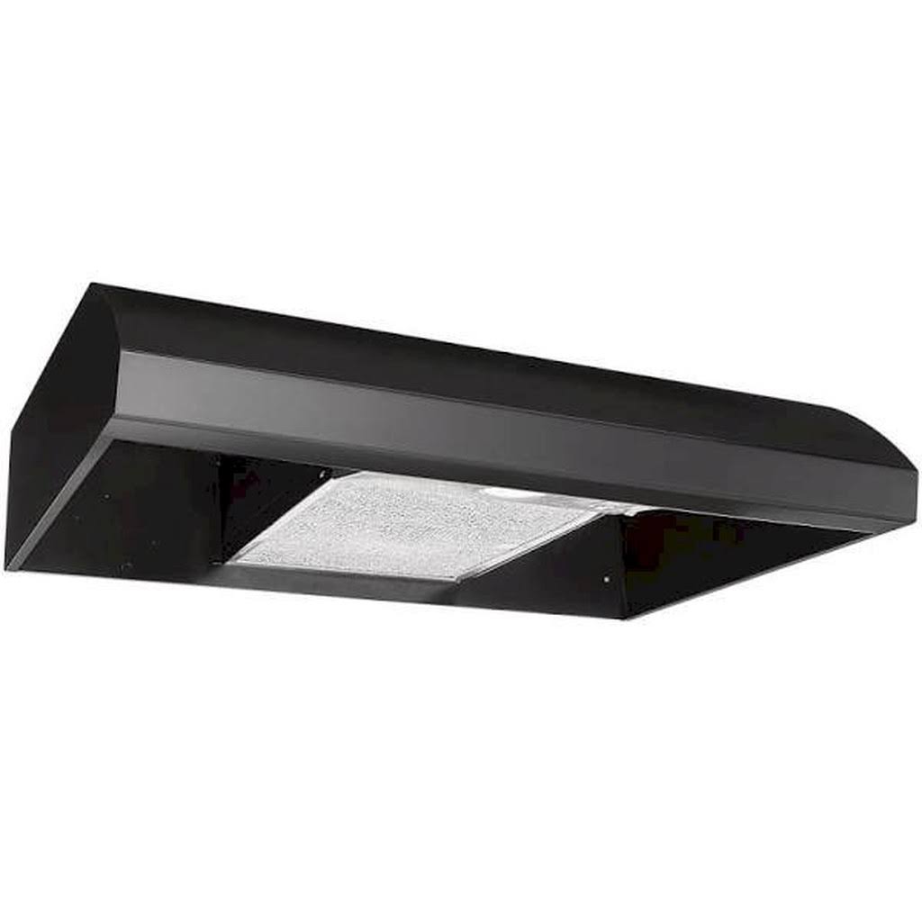 Broan 30-in Convertible Black Undercabinet Range Hood | BXT130BL