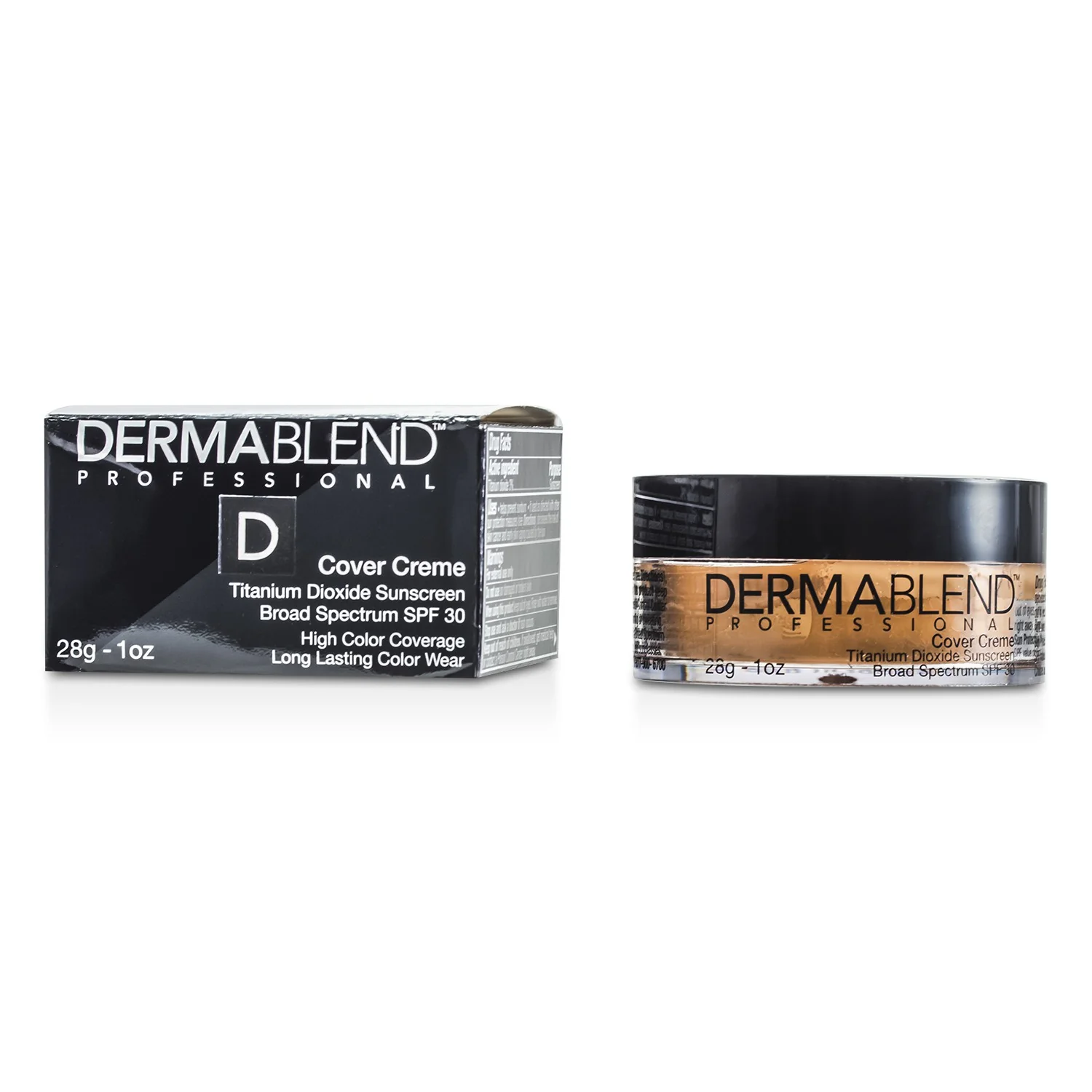 Dermablend Cover Creme Broad Spectrum SPF 30 (High Color Coverage) - Cool Beige  28g/1oz