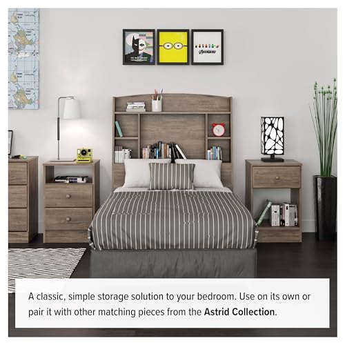 Prepac Sonoma 6 Drawer Dresser for Bedroom, Tall Chest of Drawers, Bedroom Furniture, Clothes Storage and Organizer, 19" D x 23.25" W x 52.75" H, Black