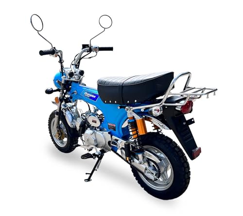 Champion LX Monkey Bike Blue | 125cc Motorcycle CT70 125 DAX | 4 Speed | PBZ125-2P | Blue