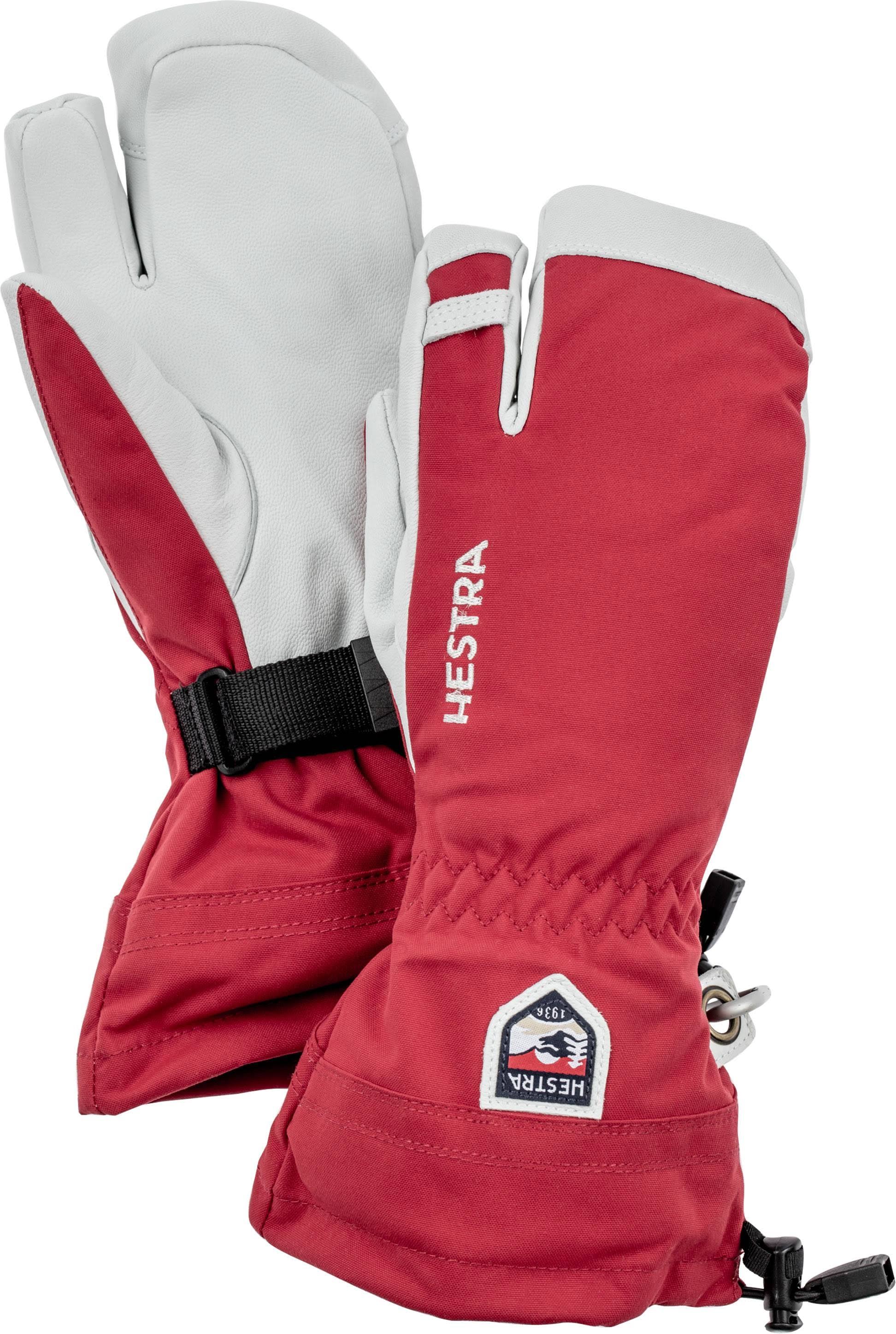 Hestra Army Leather Heli Ski - 3 Finger Black 12