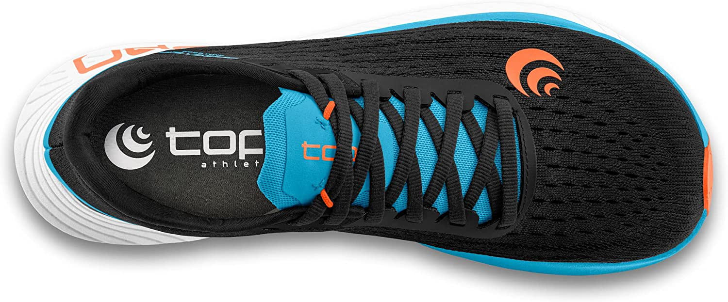 Topo Athletic Specter Road Running Shoes - Men's, Black/Blue, 9,