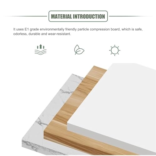 Small Reception Desk with Counter, Front Desk Reception Counter, Modern Counter Table Reception Room Table Office Front Desk for Checkout Lobby, Salon, Store Shop, Beauty Salon(Natural,90*60*100cm)