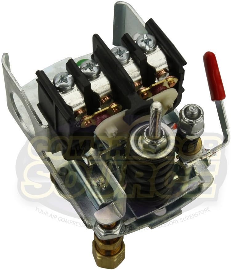 Square D Pumptrol Pressure switch for compressed air compressor 9013FHG12J52M1X 95-125 psi With Unloader & On/Off Lever (Paks) Pack of 2