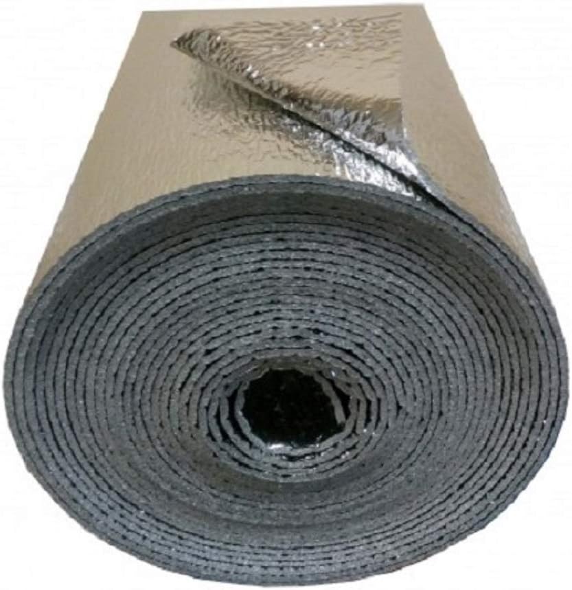 2 Car White Reflective Foam Core Garage Door Insulation Kit (Fits 16x7 and 16x8)