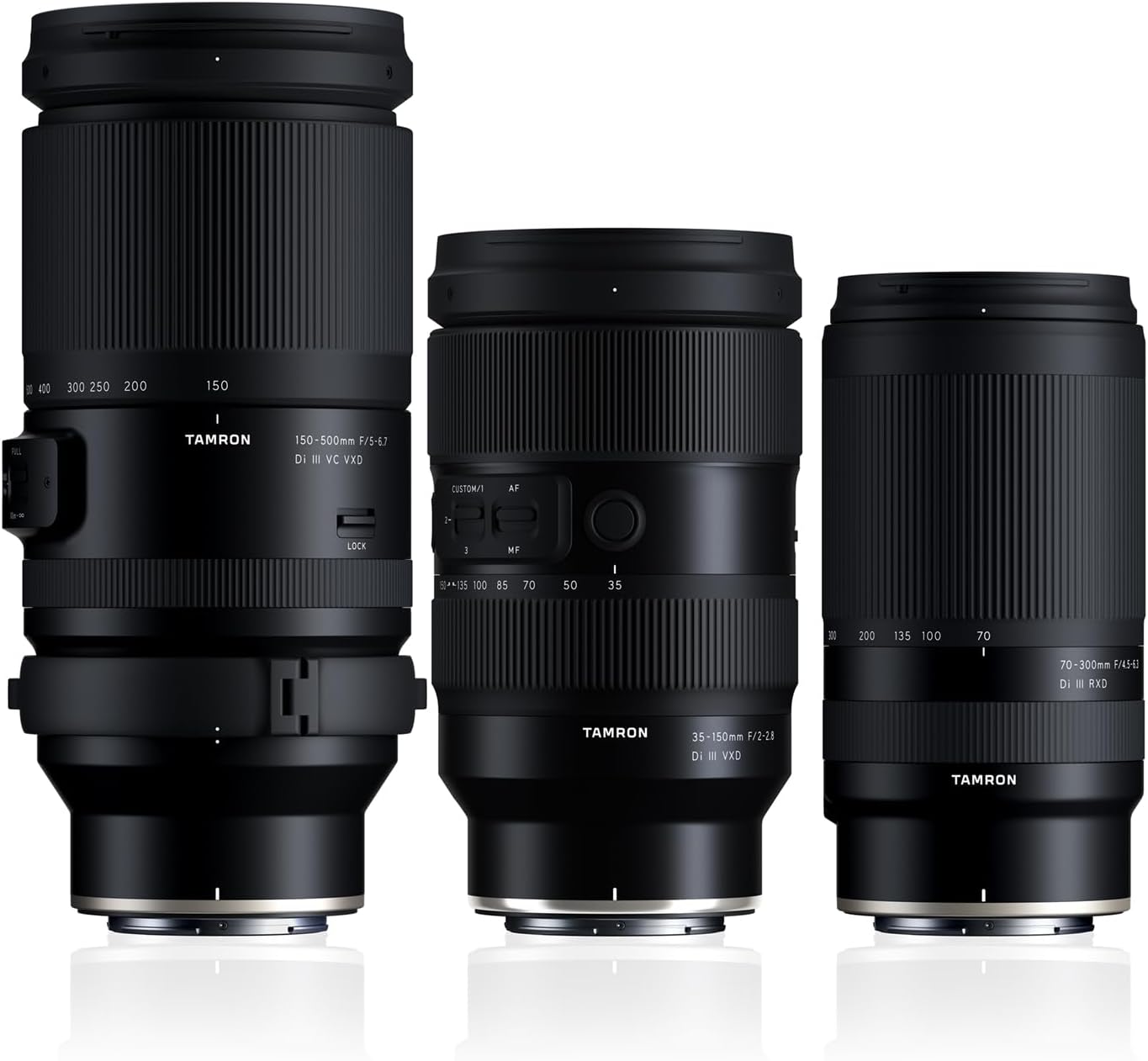 Tamron - 150-500mm F/5-6.7 Di III VC VXD Nikon Z - Ultra-Telephoto Lens for Full-Frame Mirrorless - Compact Size - A057Z