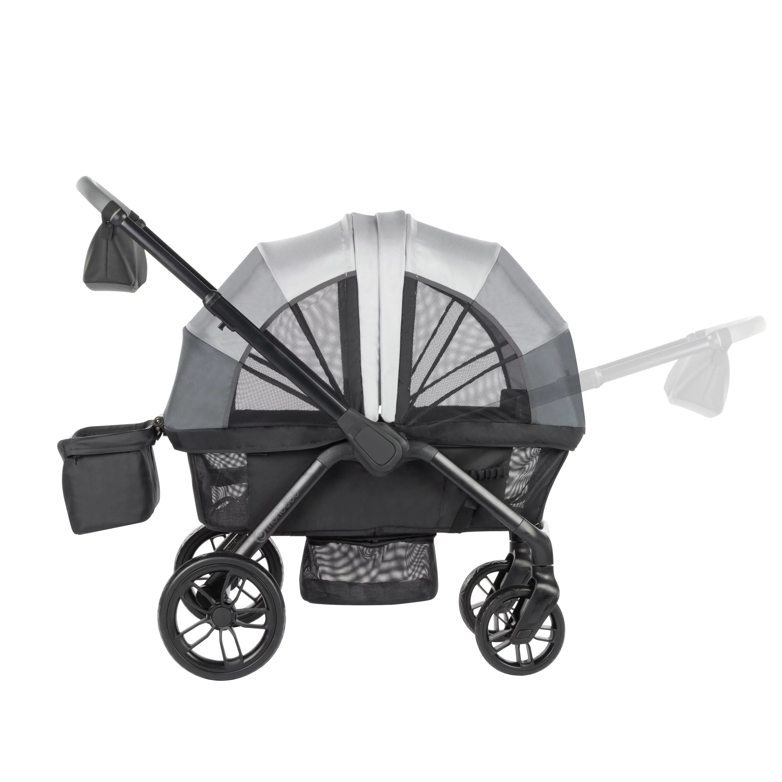 Monbebe Everyday Outings Wagon Stroller, Cobblestone Grey