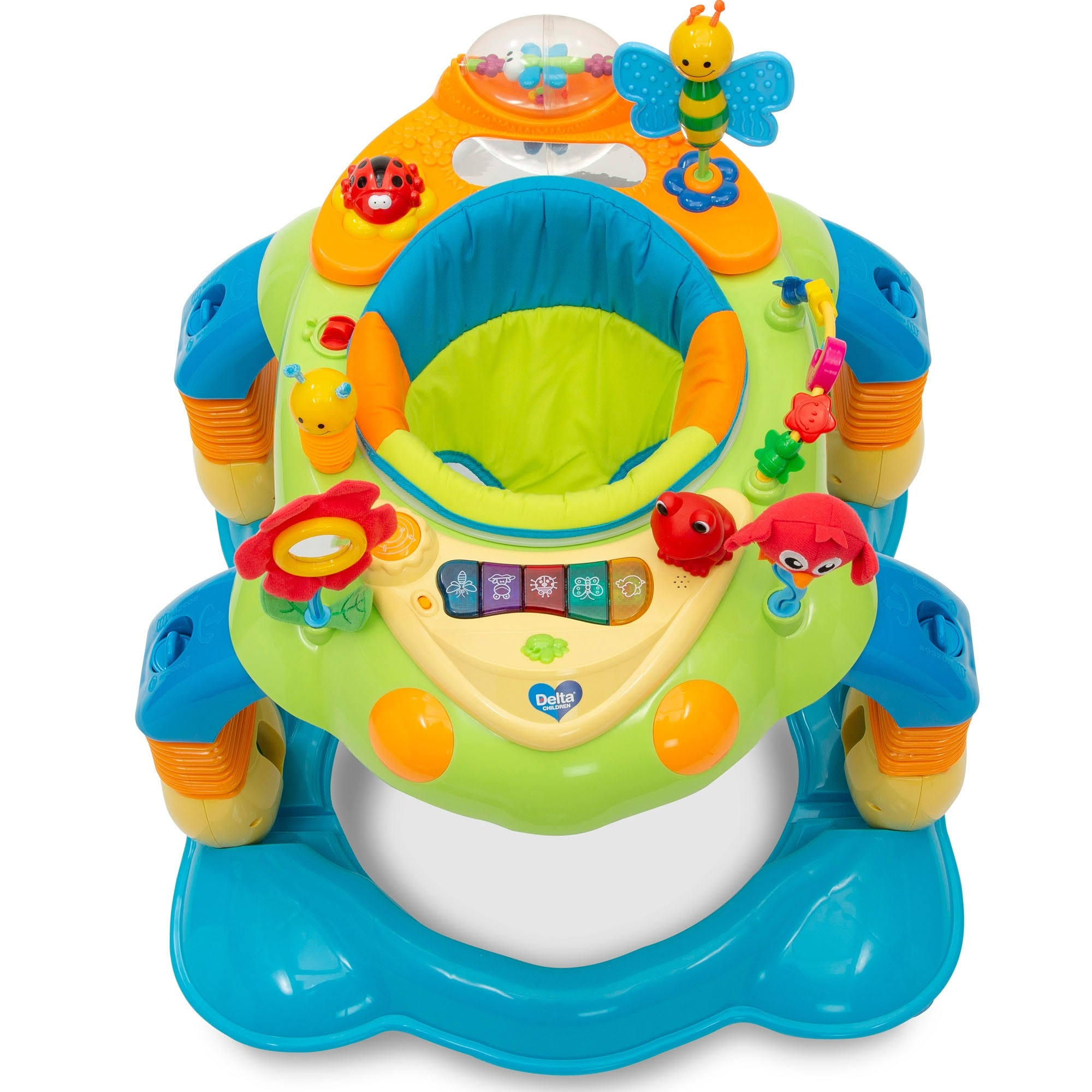 Delta Children Lil Play Station 4-in-1 Activity Walker - Sadie The Ladybug