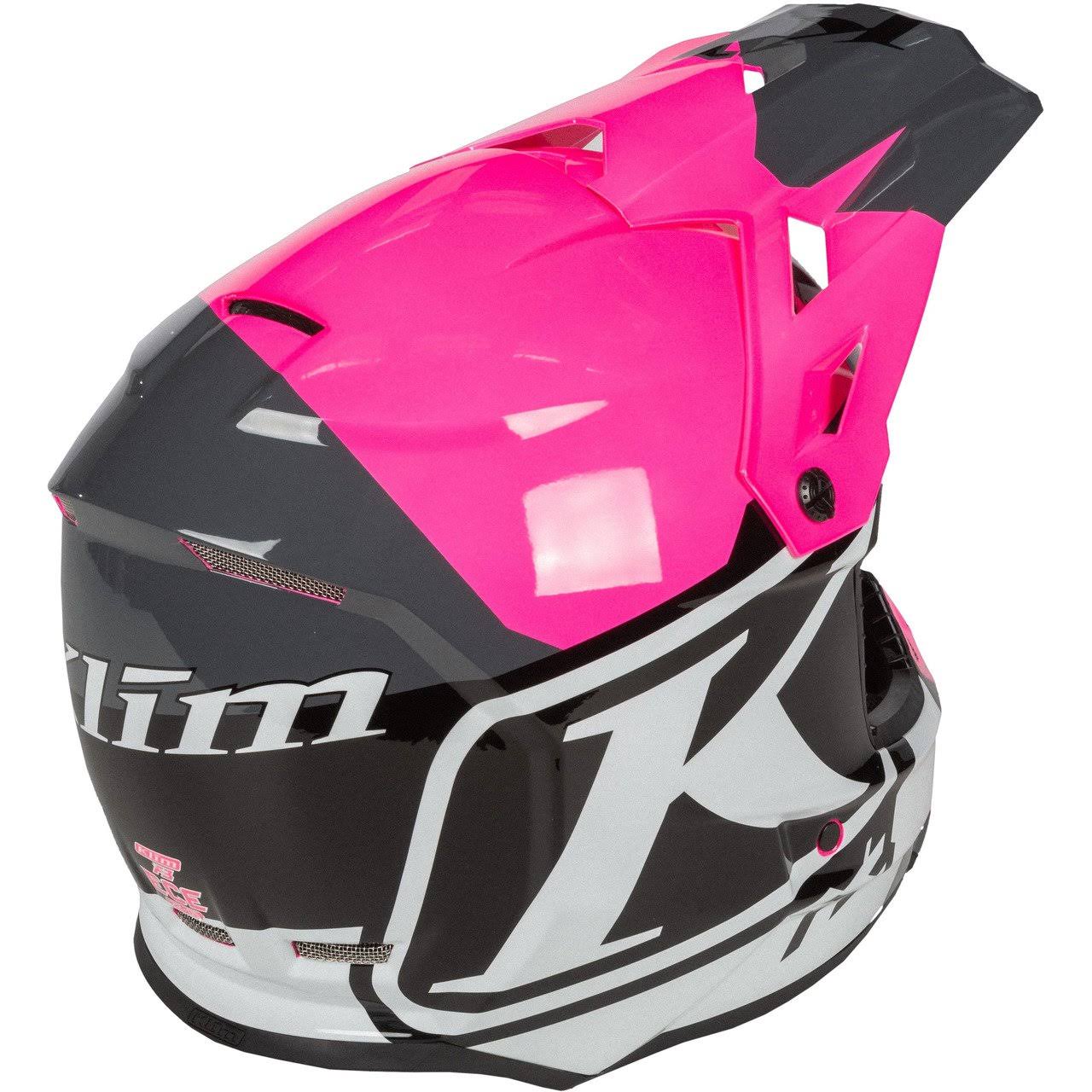 Klim F3 Helmet - Disarray Knockout Pink XL