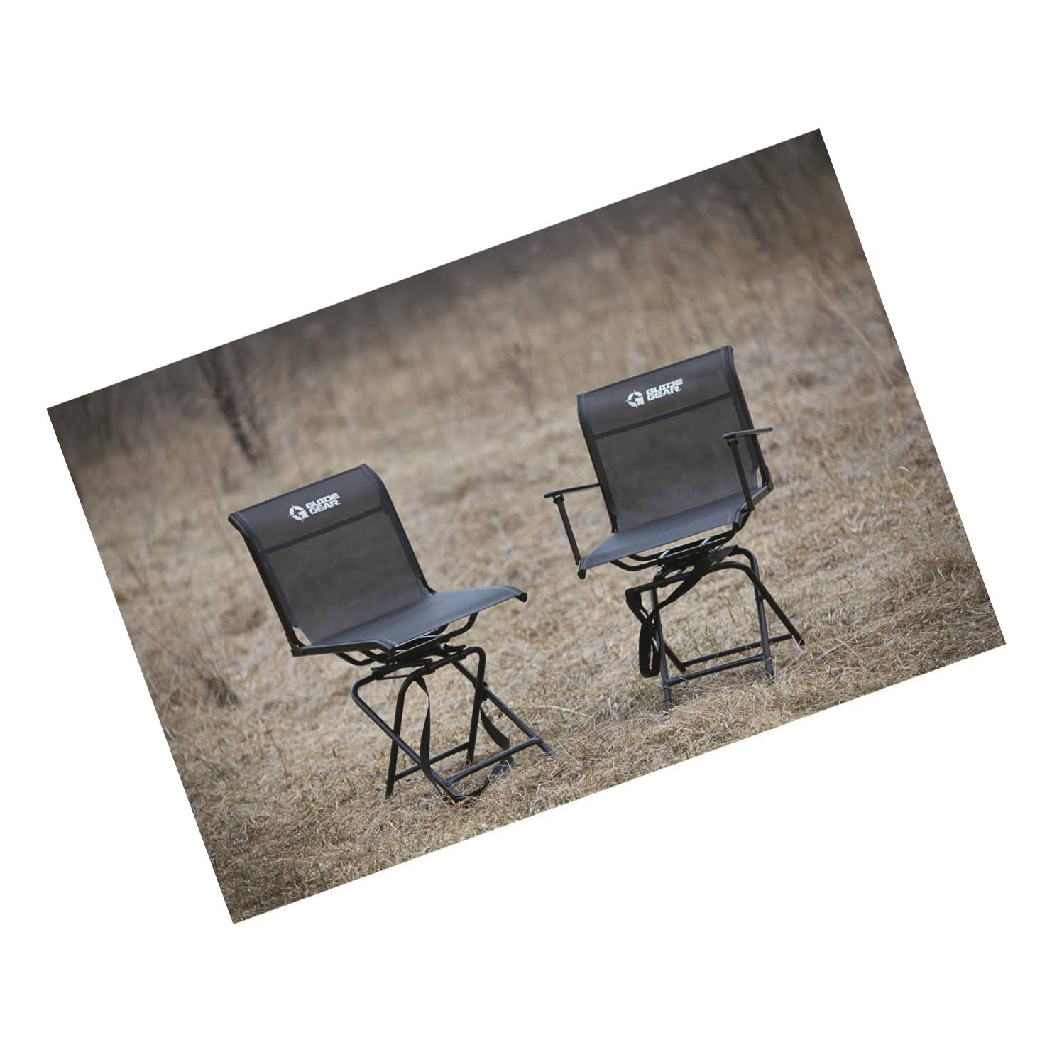 Guide Gear Big Boy Comfort Swivel Hunting Blind Chair 500-Lb. Capacity