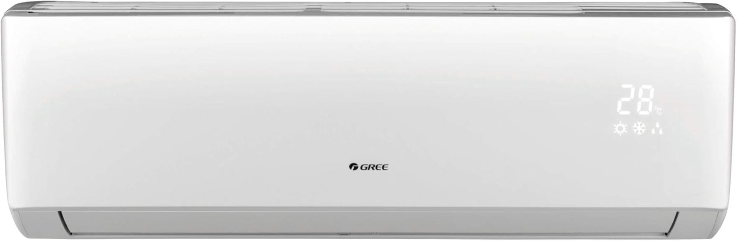 Gree 12,000 BTU 16 SEER LIVO+ Wall Mount Ductless Mini Split Air Conditioner Heat Pump 208/230V