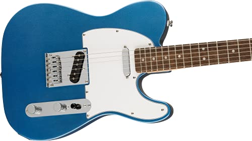 Squier Affinity Series Telecaster Electric Guitar, with 2-Year Warranty, Butterscotch Blonde, Maple Fingerboard, Left-Handed