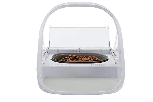 Sure Petcare -SureFlap - SureFeed - Microchip Pet Feeder - Selective-Automatic Pet Feeder Makes Meal Times Stress-Free, Suitable for Both Wet and Dry Food - MPF001